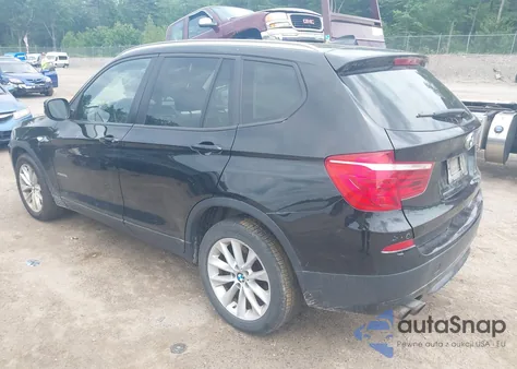 2013 BMW X3 xDrive28I from USA, damaged, VIN 5UXWX9C55D0A23010